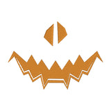 Halloween pumpkin face machine embroidery designs - 930015