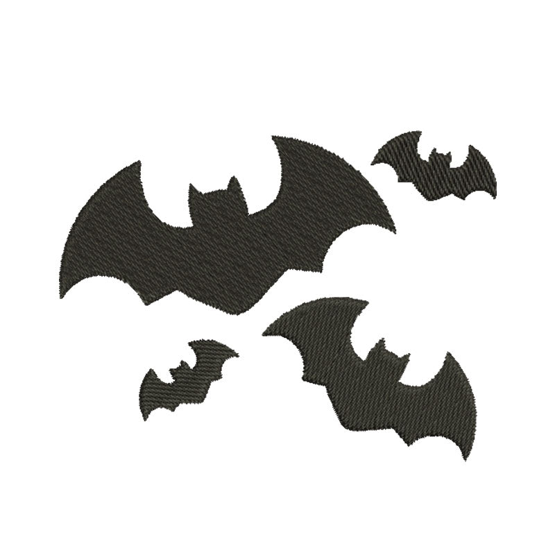 Halloween bat machine embroidery designs - 930020