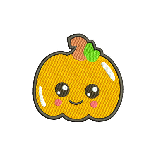 Halloween cute pumpkin machine embroidery designs - 930037