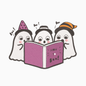 Halloween ghosts machine embroidery designs - 930052