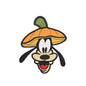 Halloween embroidery designs dog pumpkin hat - 930120