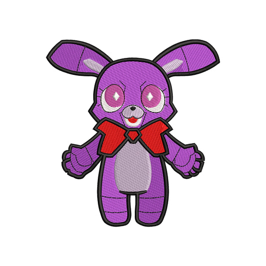 Halloween night rabbit embroidery designs horror character - 930126
