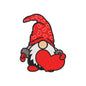 Cute gnome embroidery designs Valentine's Day - 960028