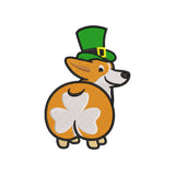 Cute dog embroidery designs St. Patrick's Day - 980002