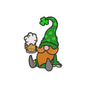 Gnome with beer embroidery designs St. Patrick's Day - 980007