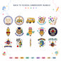 Cute Back To School Embroidery Bundle Kawaii School - BSG0000012