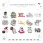 Cute Ghost Halloween Embroidery Bundle Boo Crew Kawaii Ghost - BSG0000017