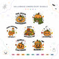 Overstimulated Pumpkin Patch Halloween Embroidery Bundle Funny Pumpkin Files - BSG0000033