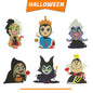Villain Characters embroidery bundle halloween designs
