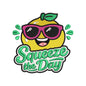Squeeze the Day Embroidery Design Lemon Summer Quote Funny Citrus - SG01052602