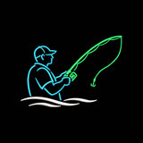Fishing Dad Embroidery Design Father's Day Angler - SG01062603