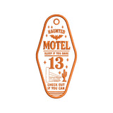 Haunted Motel 13 Embroidery Design Halloween Vintage Motel Sign - SG02062601