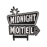 Midnight Motel Embroidery Design Halloween Retro Motel Sign - SG02062602