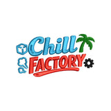 Chill Factory Summer Embroidery Design | Tropical Vacation Funny Quote Pattern - SG02072601