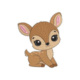 Cute Baby Deer Embroidery Design - SG02102501