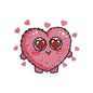 Cute Heart Embroidery Design - SG03042601