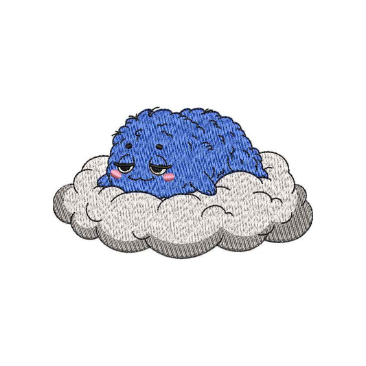 Sleepy Cloud Embroidery Design - SG03042602