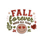 Fall Forever Mood All Year Embroidery Design - Heart-Eyed Smiley Motif SG31072607