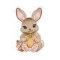 Cute Autumn Bunny With Pumpkin Ripple Machine Embroidery Design File - SG04092602