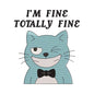 I’m Fine Totally Fine Cat Quote Embroidery Design – SG05042602