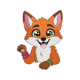 Baby Cute Fox Kawaii Fox Woodland Animal Embroidery Design - SG05042620