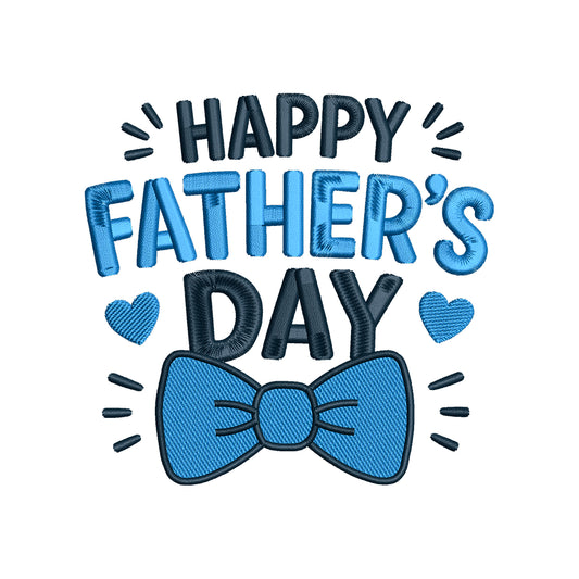 Happy Father’s Day Embroidery Design Father’s Day Quote - SG06052609