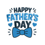 Happy Father’s Day Embroidery Design Father’s Day Quote - SG06052609