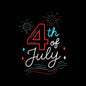 4th of July Embroidery Design Patriotic Independence Day Fireworks USA Celebration - SG06062601
