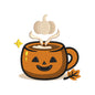 Halloween Pumpkin Cocoa Embroidery Design | Cute Jack O Lantern Hot Cocoa Machine Embroidery Pattern - SG08072607
