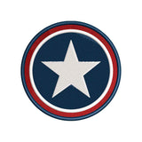 Patriotic Star Badge Embroidery Design 4th of July - SG09052605