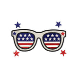 Patriotic Sunglasses Embroidery Design 4th of July - SG09052608