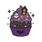 Spooky Cupcake Ghost Treat Embroidery Design Haunted Dessert Bat House - SG09062605