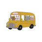 Cute School Bus Animals Back To School Embroidery Design - SG10042602