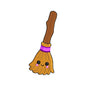 Mini Halloween Cute Broom Embroidery Design | Kawaii Witch Broom Machine Embroidery Pattern - SG11072606