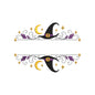 Halloween Witch Hat Split Monogram Frame Machine Embroidery Design File - SG11092601