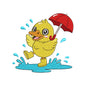Baby Cute Duck Umbrella Spring Embroidery Design - SG12042606