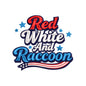Red White and Raccoon Funny 4th of July Independence Day Embroidery Design - SG12042609