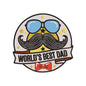 World’s Best Dad Father’s Day Quote Embroidery Design – SG12042613