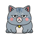 Grumpy Angry Kawaii Cat Cute Animal Embroidery Design - SG12042620