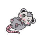 Cute Kawaii Opossum Baby Animal Embroidery Design - SG12042622