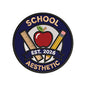 School Aesthetic Back To School Badge Embroidery Design - SG12042642