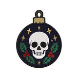 Gothic Christmas Skull Bauble Ornament Machine Embroidery Design File - SG12092602