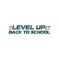 Level Up Back To School Embroidery Design School Quote Typography - SG13042605