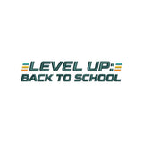 Level Up Back To School Embroidery Design School Quote Typography - SG13042605