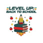 Level Up Back To School Rocket Books Embroidery Design School Quote - SG13042606