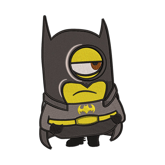 Minion as Batman Embroidery Design - SG130516