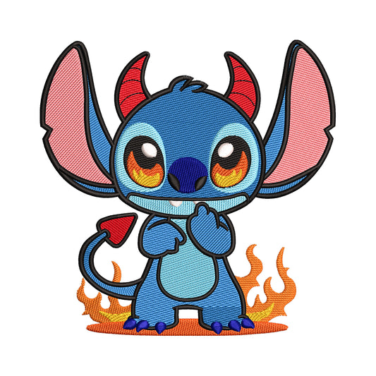 Devil Stitch Embroidery Design - SG130519