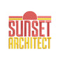Sunset Architect Embroidery Design Summer Quote - SG13052602