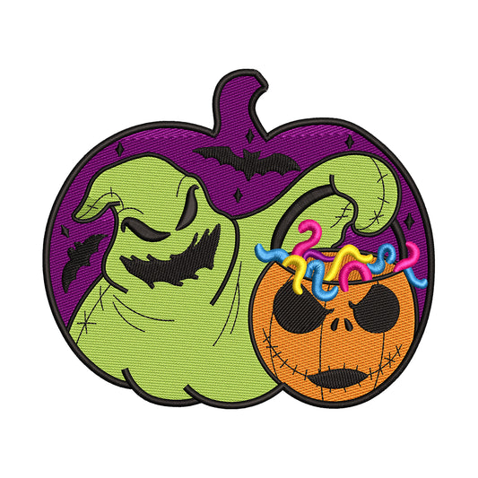 Oogie Boogie Trick-or-Treat Embroidery Design - SG130528