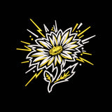 Fall Sunflower Sketch Embroidery Design | Modern Autumn Floral Machine Embroidery Pattern - SG13072601